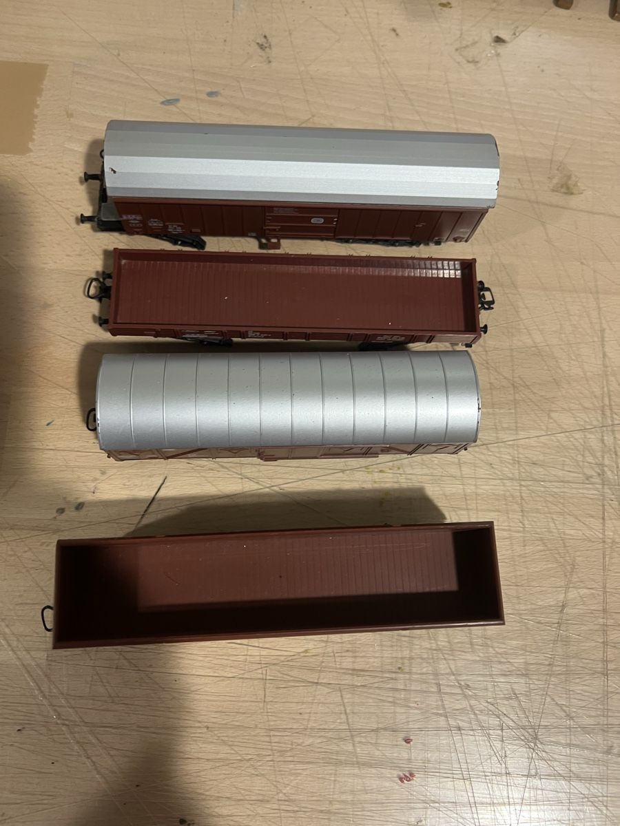 Märklin Modellini di ferrovie: Märklin Güterwagen  – Usato da Dübendorf venduto da Troggy 1