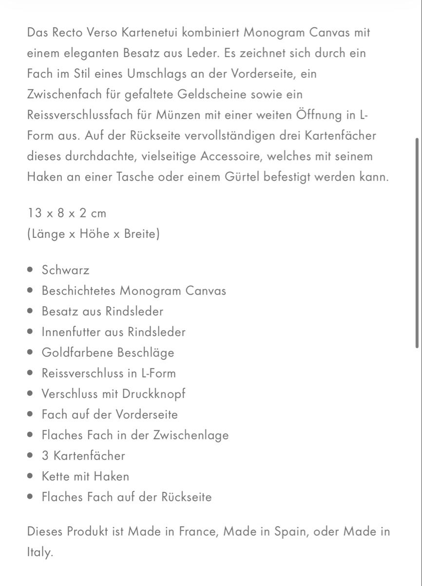 Louis Vuitton Portemonnaie: Louis Vuitton Geldbörse – Neu (gemäss Beschreibung) aus Liebistorf von Sarahx3 8