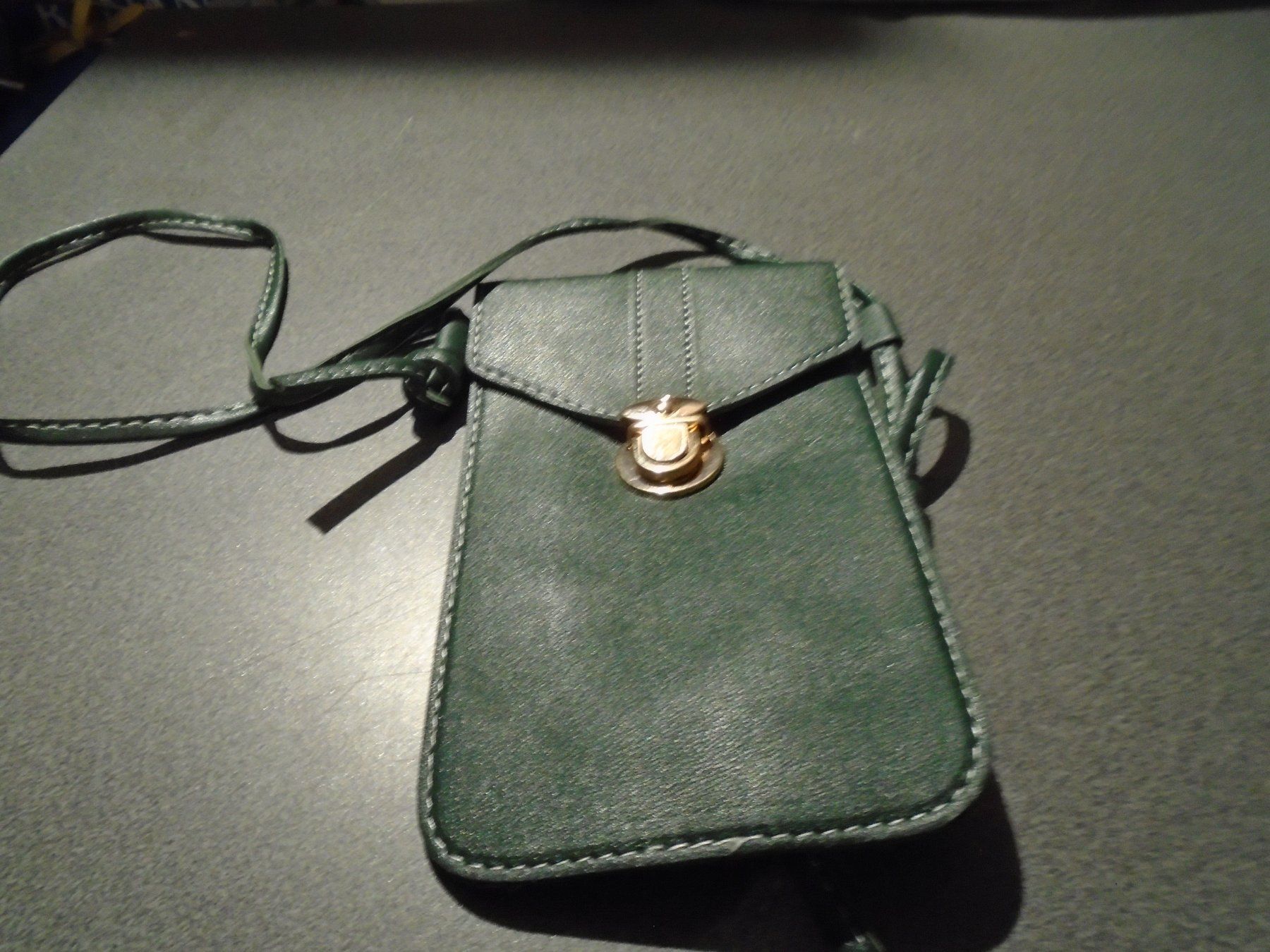 Borse: Handy-Tasche, dunkelgrün – Usato da Zürich venduto da abraxas1291 1