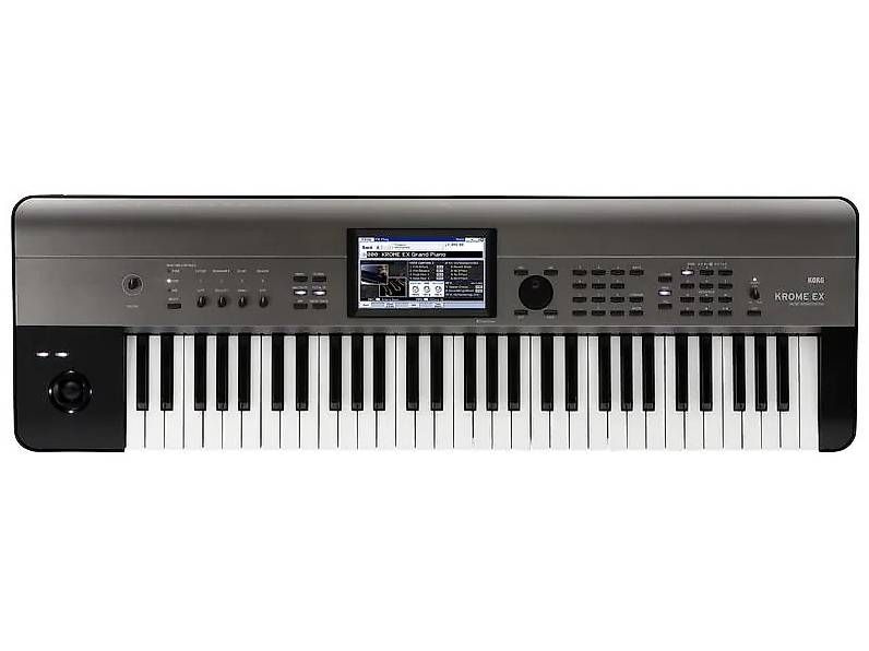 Korg Strumenti musicali: Korg Krome EX neu – Nuovo e nell'imballaggio originale da Niederhasli venduto da Musikhaus-Ammann