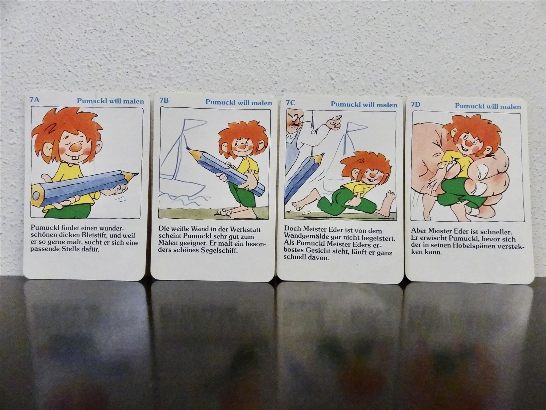 Giochi: schönes altes Quartett PUMUCKL – Usato da Kerzers venduto da wisaundso 7