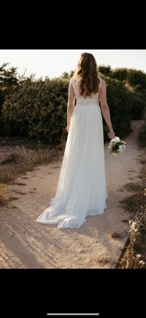 Designer Kleid Rosa Clara Harris aus der Soft Kollektion