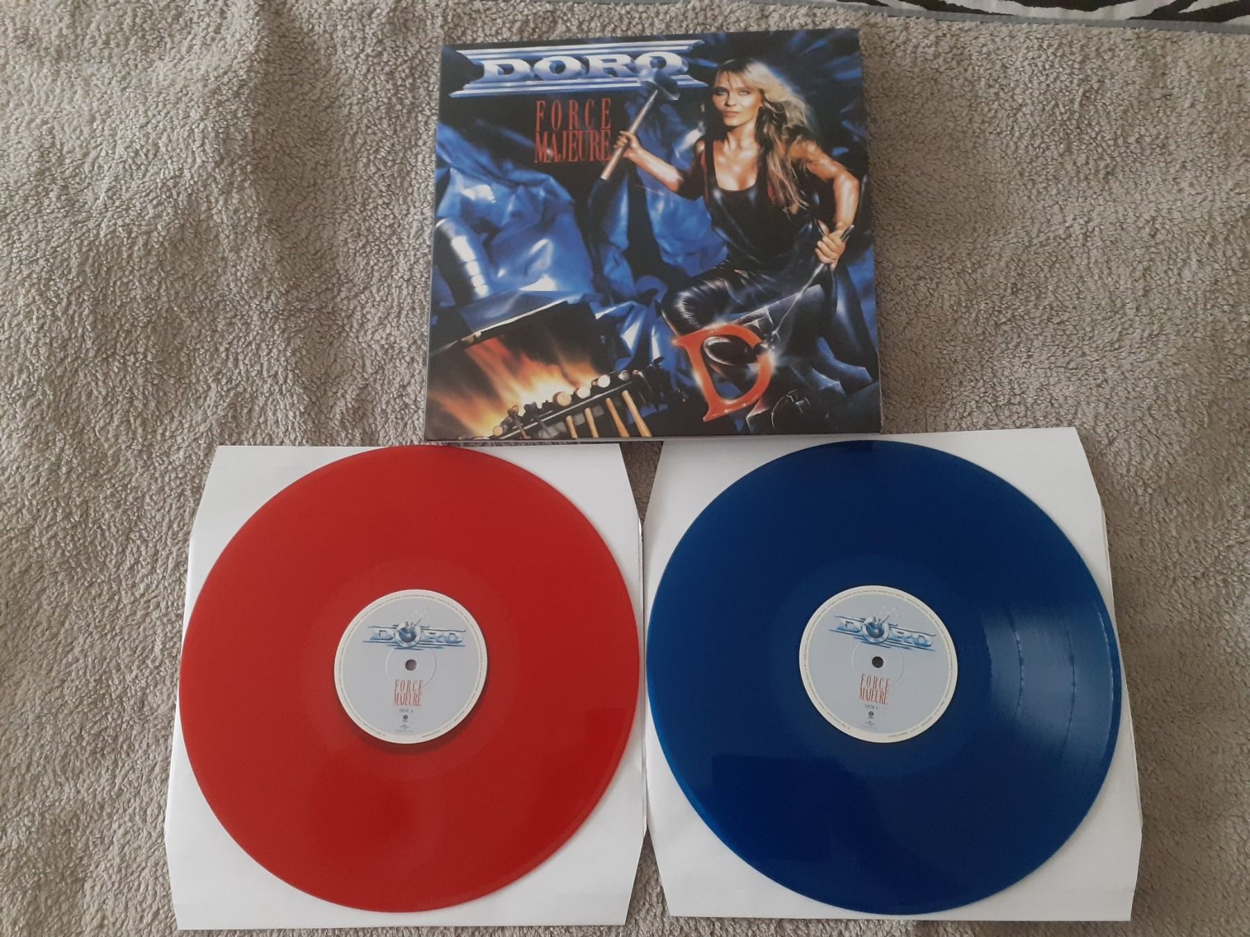 Vinyles: Doro – Force Majeure – D'occasion à Liebefeld par type013
