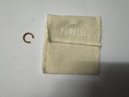 Purelei Ear Cuff Gold - Ohrklemme mit Säckli - Neuwertig!