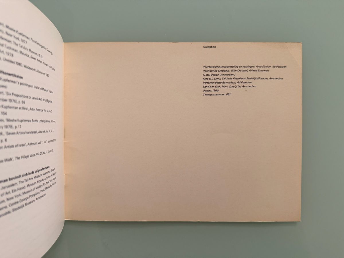 Libri: Kupferman Stedelijk Museum Crouwel – Usato da Renens VD venduto da ale_q6bz 3