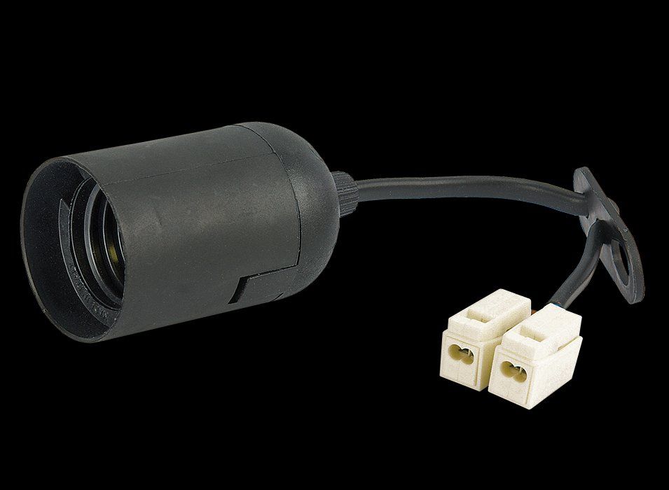 Lampadari & plafoniere: Axton Baustellenfassung E27 mit Klemmen – Nuovo e nell'imballaggio originale da Villmergen venduto da Elektro-Mueller