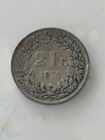 2 Franken 1874  sehr Rar