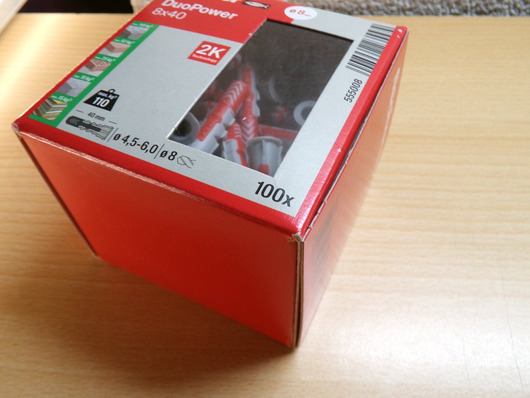 Eisenwaren: 100St. Fischerdübel 8x40 – Neu und originalverpackt aus Hombrechtikon von Maloev17 2