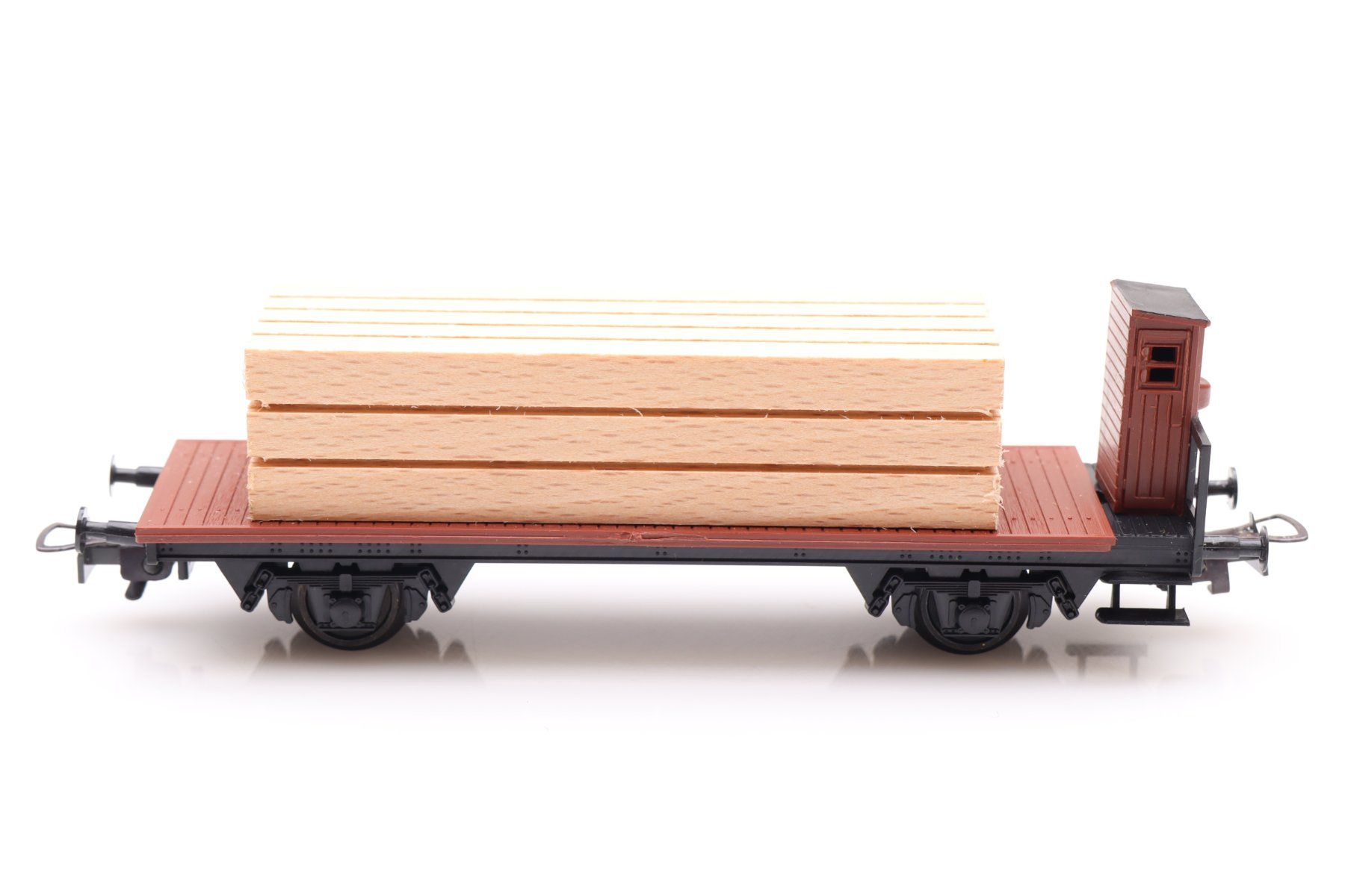Liliput Modellini di ferrovie: 4x Liliput Güterwagen, H0 – Usato da Ried (Muotathal) venduto da Modellbahn.swiss 2