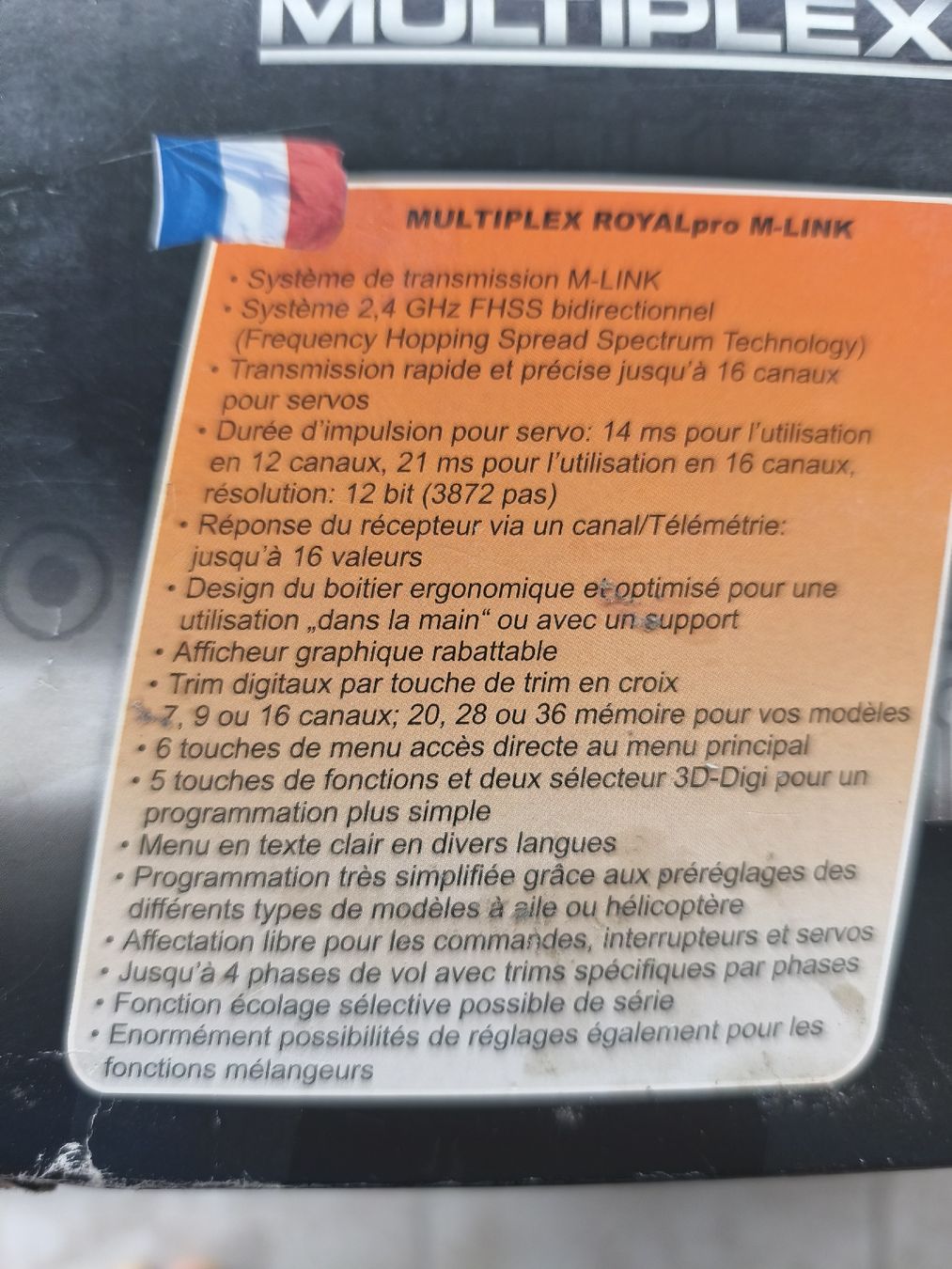 Multiplex Fernsteuerungen: télécommande Multiplex Royal Pro – Defekt aus Bouveret von Benj89 5