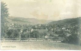 Ebnat-Kappel, Fotokarte gelaufen 1924