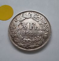 1/2 Franken Silber 1928