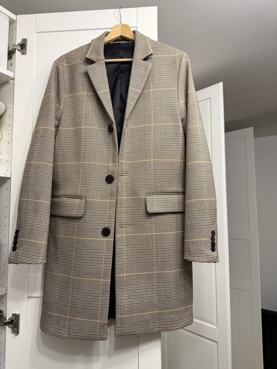 H&M Cappotti: Herren Mantel im Karomuster – Usato da Zürich venduto da Sime23