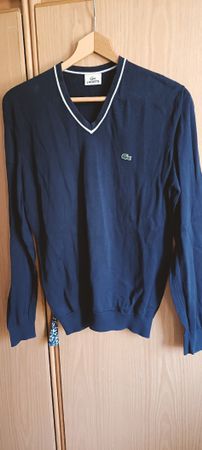 Lacoste Maglione Blu Marino, Taglia 4 - Ottimo Affare!
