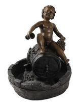 Brunnen Bronze Skulptur