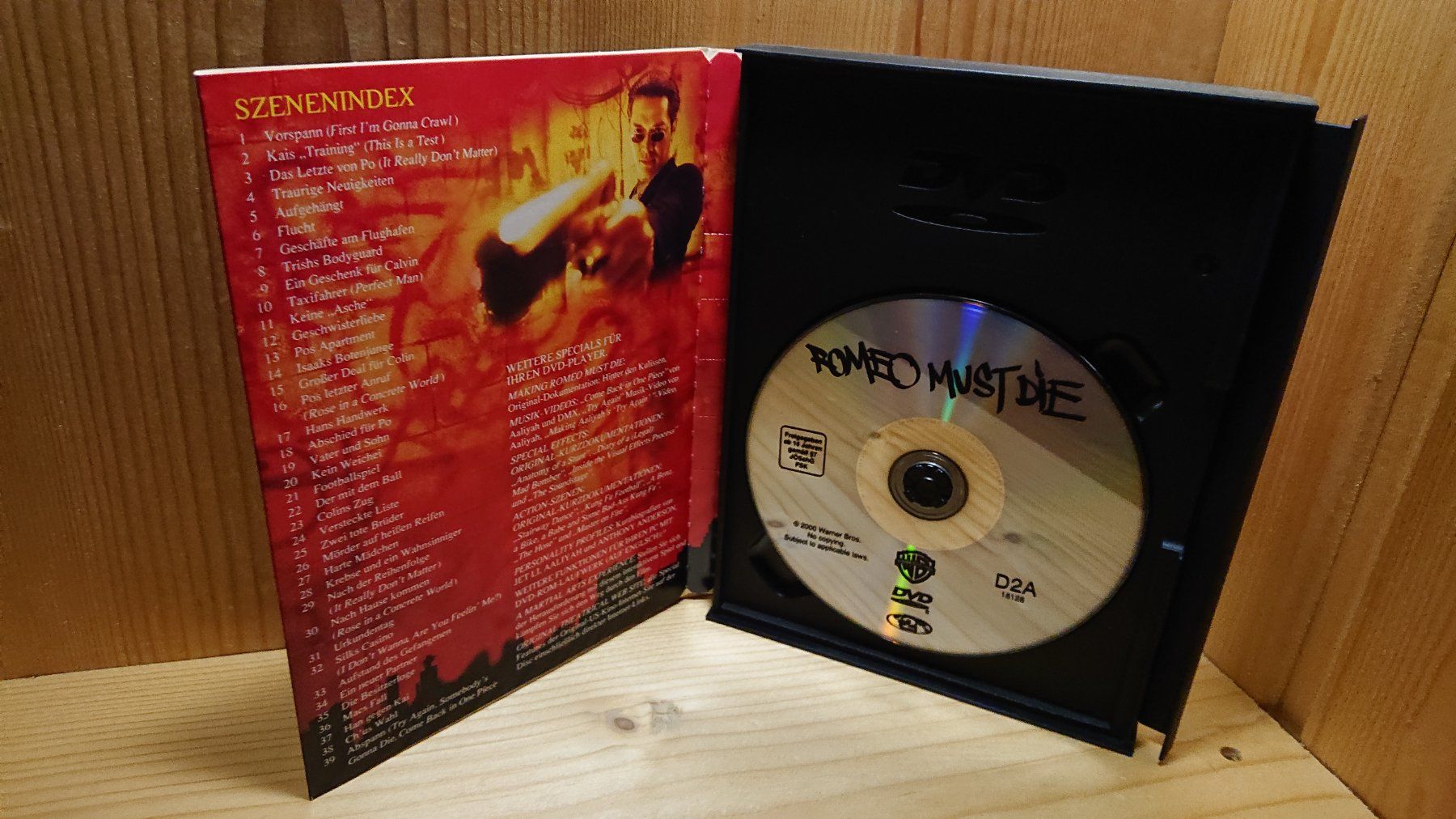Tutti i DVDs: ROMEO MUST DIE DVD mit Jet Li – Usato da Wilderswil venduto da Exebub 2