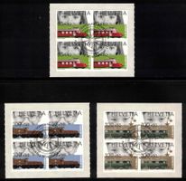 Pro Juventute 2013, 4er-Block Serie mit ET-ʘ (J409A-J411A)