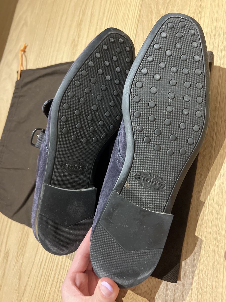 Tod'S Scarpe da uomo: Dark Blue/Violet Tods Size 8.5 – Usato da Zürich venduto da AVSK 3