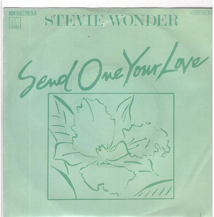 Dischi in vinile: Stevie Wonder  --  Send one your love  Single7 – Usato da Rheinau venduto da thealbum