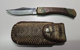 Klappmesser mit Gürteletui
