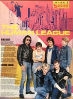 The Human League Autogramm signiert Magazinbild 20x30cm