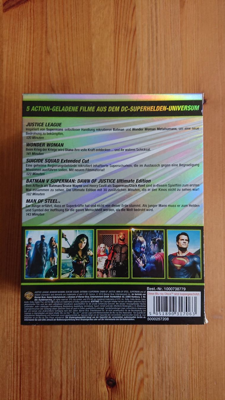 Tutti i DVDs: DC COLLECTION 5 FILME auf Blu-Ray – Usato da Wilderswil venduto da Exebub 2