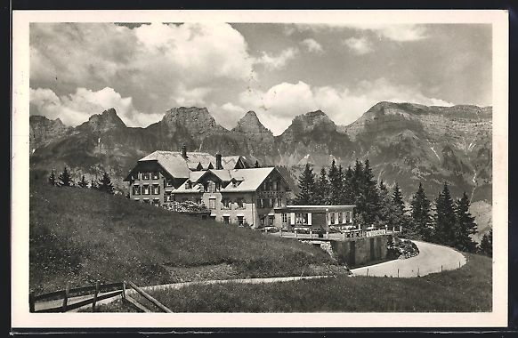 Ansichtskarten: AK Flumserberg, Hotel Gamperdon – Gebraucht aus Berlin von bartko-reher