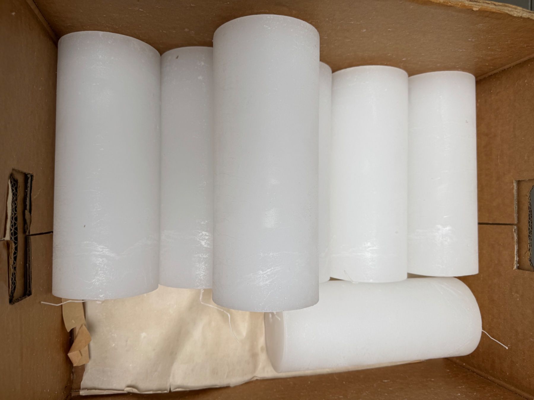 Candele: 545 Posten Raureifkerzen aus Liquidation – Usato da Derendingen venduto da Meisterstuecke