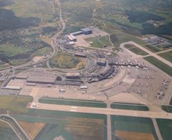 Schulwandbild Flughafen Kloten Photoswissair  /#flugi