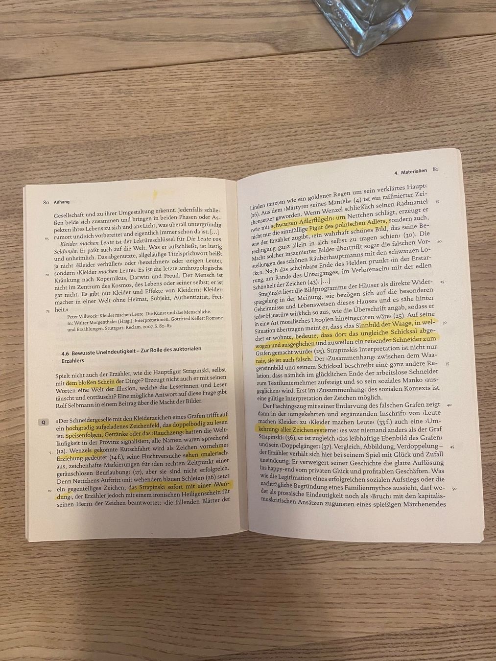 Libri: Gottfried Keller Kleider machen Leute – Usato da Bünzen venduto da jul_76ls 2