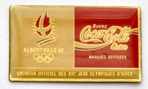 Coca-Cola Plaquettes & Badges: Coca-Cola Olympia Pin – D'occasion à Pfäffikon ZH par Colacity