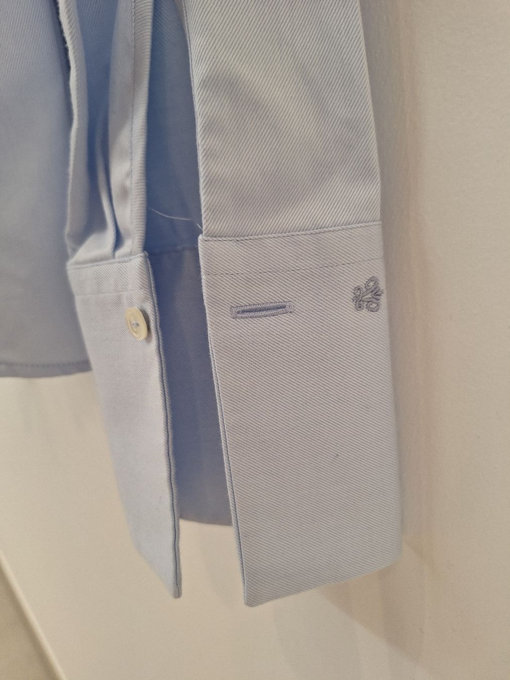 Van Laack Blusen: Van Laack blouse, pale blue, office wear, size 36 – Gebraucht aus Cham von Drukkerij 2