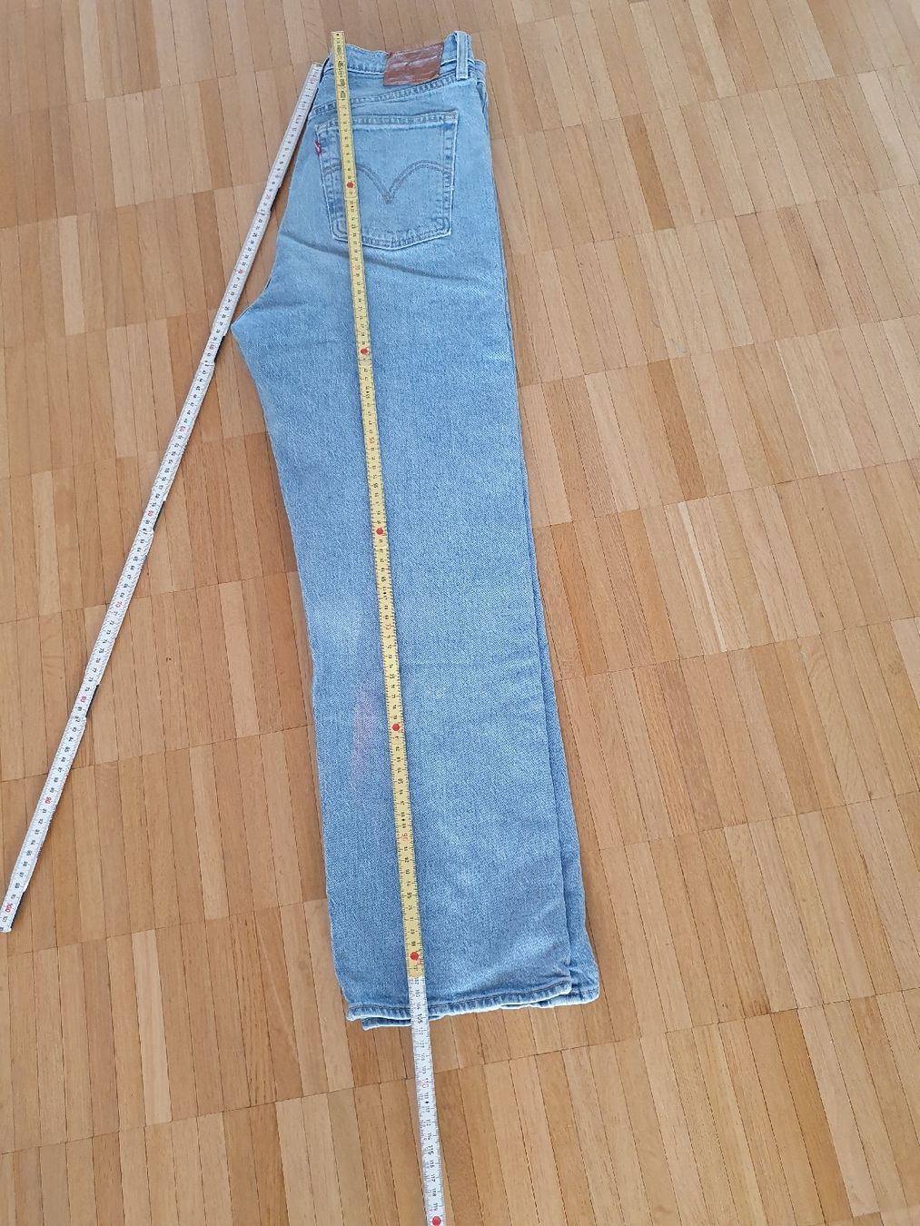 Levi's Jeans: Levi's 501 Damenjeans, gr 31 hellblau – Usato da Laufenburg venduto da megane1959 4
