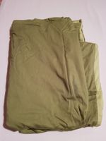 Double-sided green satiny single quilt cover/pillowcase (CH)