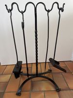 Cheminée-Besteck, Kaminbesteck, Vintage, Schwarz, Top! (54)