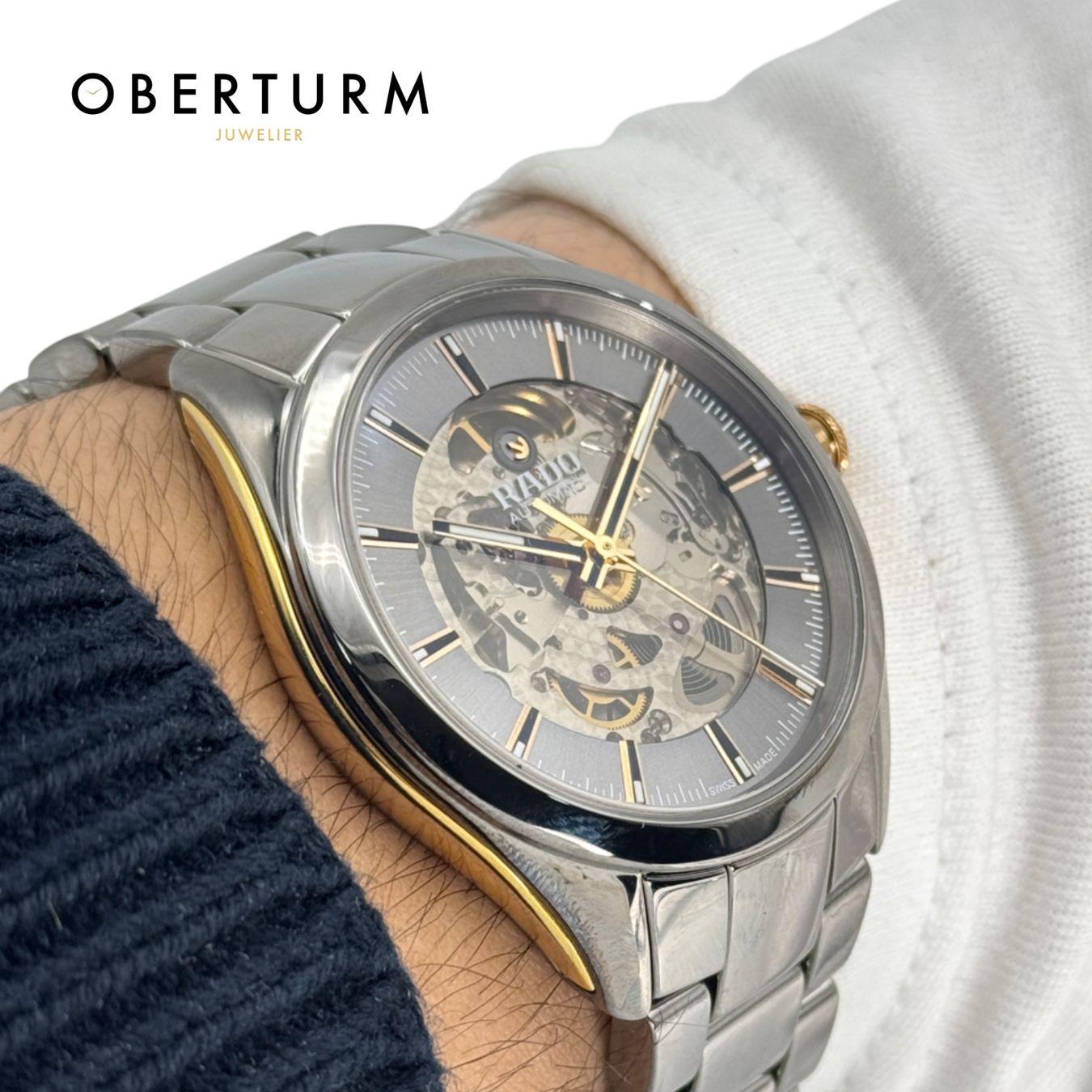 Rado Orologi: Rado HyperChrome Automatic Open Heart R32021102 - Pre-Owned – Usato da Brugg AG venduto da Oberturm 6