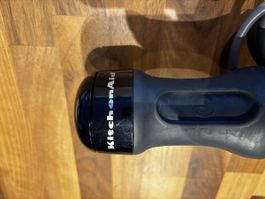 KitchenAid Stabmixer schwarz gebrauchter Zustand
