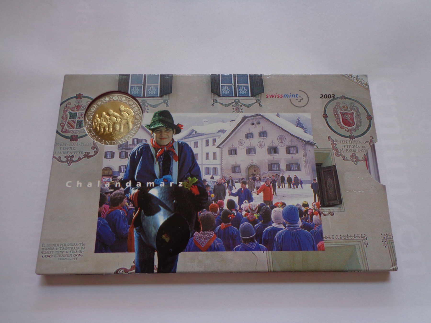Alle Münzen: Münzsatz 2003 - Chalandamarz FDC – Neu und originalverpackt aus Pully von UCA01
