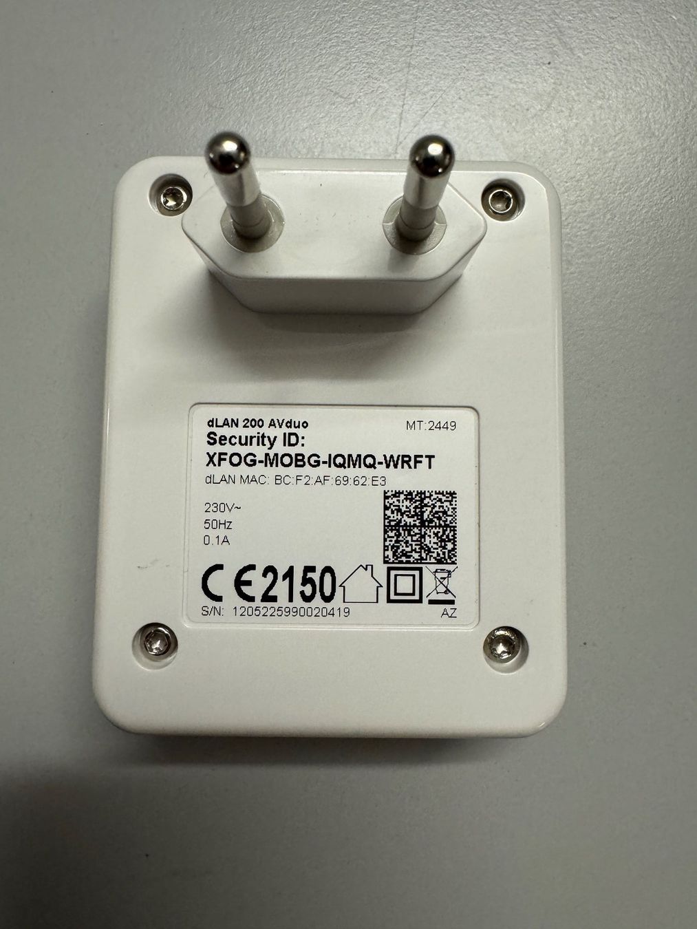 Devolo Unità & Adattatore: Devolo dLAN 200 AVduo Powerline Adapter – Usato da Bern venduto da tradestation 2