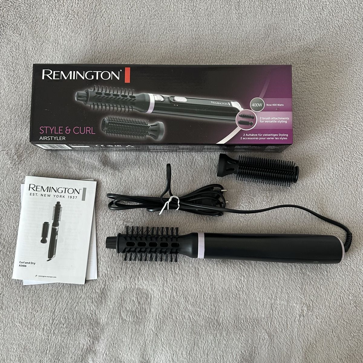 Remington Lockenstäbe & Haarglätter: REMINGTON STYLE & CURL AIRSTYLER – Neu und originalverpackt aus Givisiez von dor_xb9k