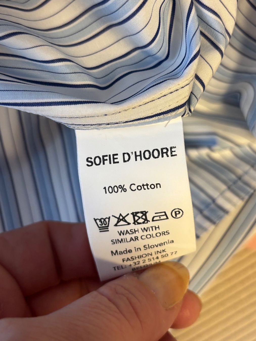 Camicette: Sofie D‘Hoore Bluse 100% Baumwolle – Usato da St. Margrethen SG venduto da dijanaO 6
