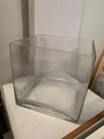Glasvase quadratisch, 20x20x20cm