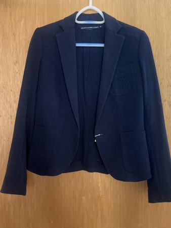 RALPH LAUREN blazer Cotton Navy Size 4