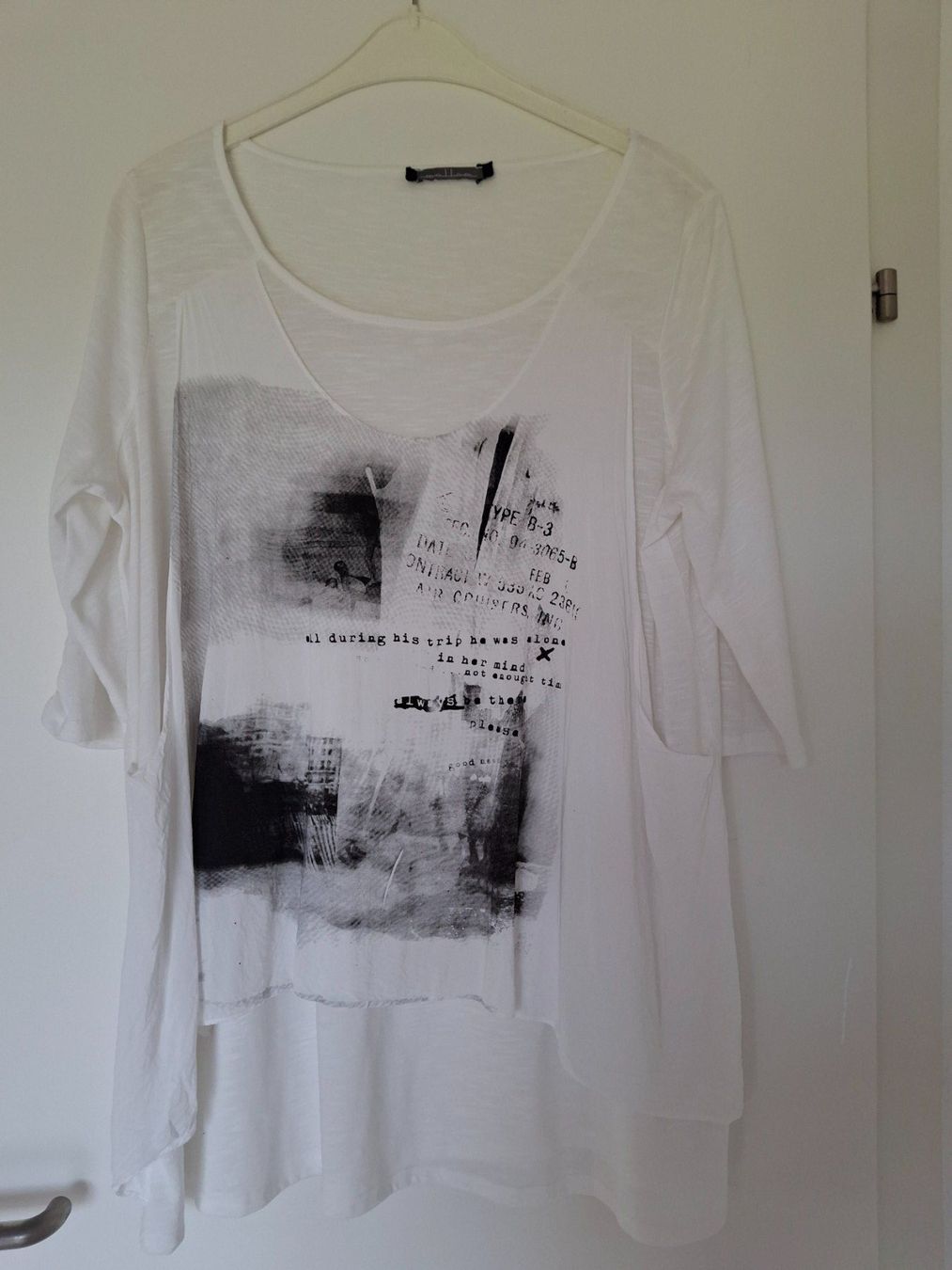 T-shirt: Schönes Long-Shirt mit Print - Grosse Grössen – Usato da WALTERSWIL SO venduto da thb_ybm8