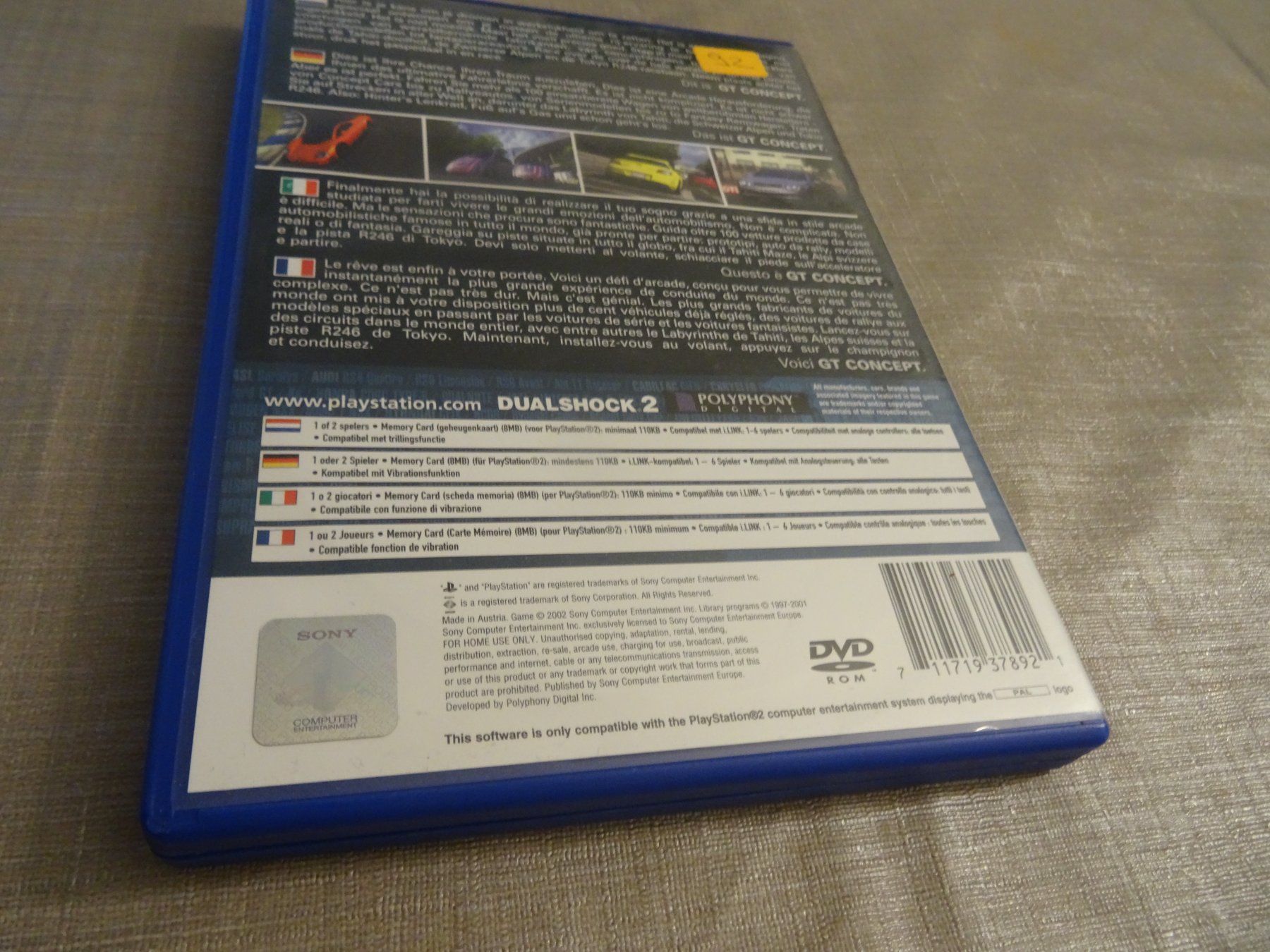 Sony Giochi: Gran Turismo Concept - 2002 Tokyo-Geneva PS2 – Usato da Olten venduto da Disc-Ausverkauf 2