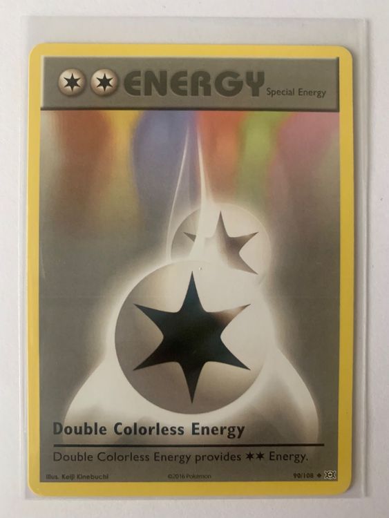Pokémon Evolutions Double Colorless Energy Kaufen auf Ricardo