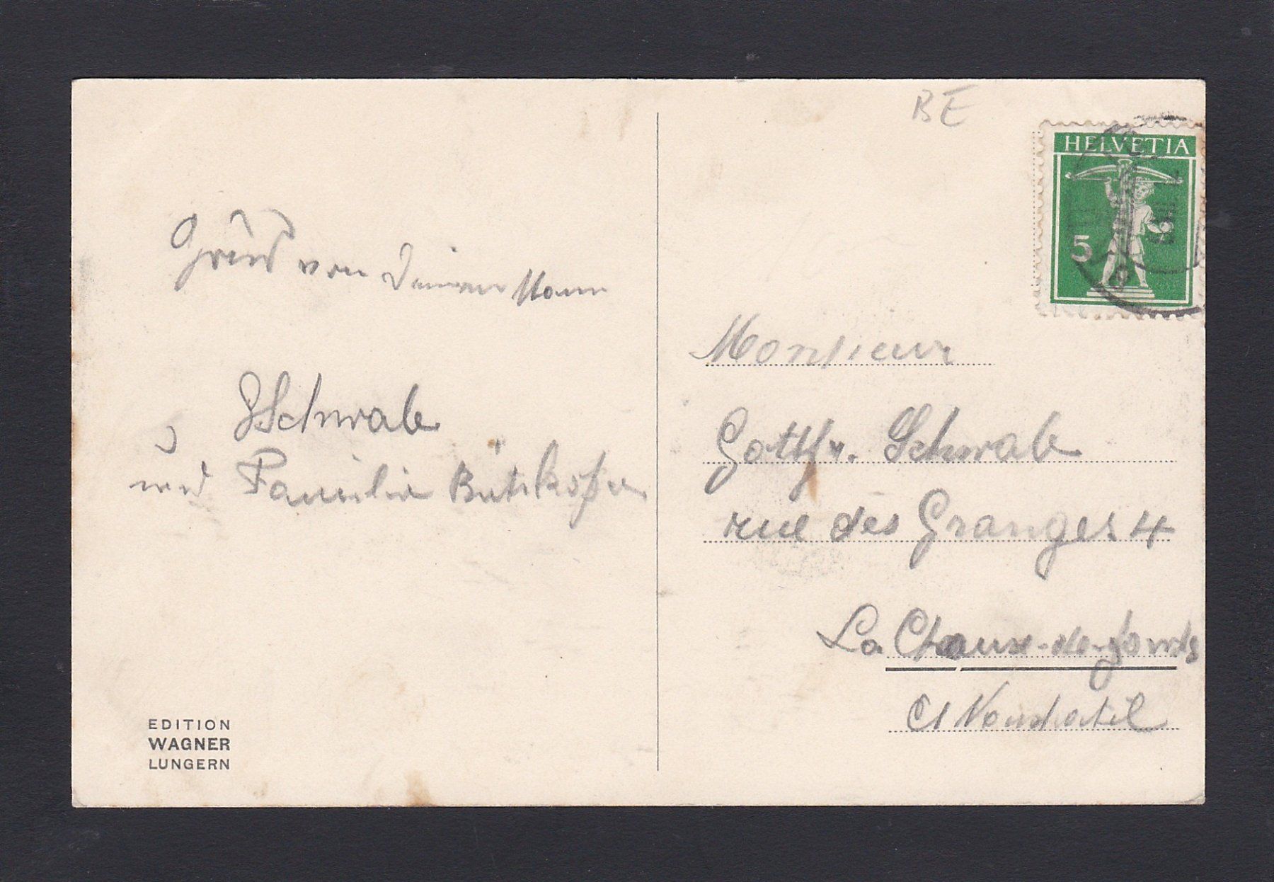 Cartes postales: BAHN Brünig-Pass, 1912, Dampflok – D'occasion à Reiden par cinfis 1