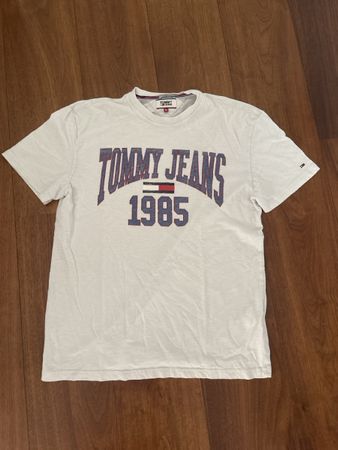 T-shirt Tommy Jeans blanc taille M 