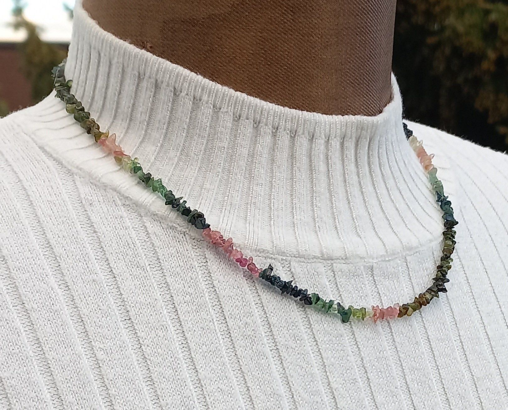 Catenine: Turmalin Splitter Kette – Usato da Buchs AG venduto da Dzirul 7