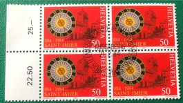 4 er Block Nr. 706 mit Stempel Bern